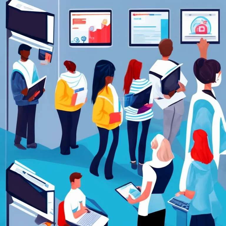 Equipo docente trabajando en cursos de ciberseguridad y alfabetización digital